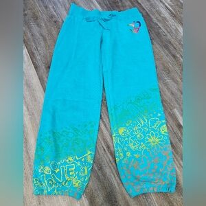 Limited Too sweats joggers rainbow detail Size 8